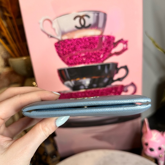 Prada Saffiano Leather Compact Wallet - Picture 8 of 15